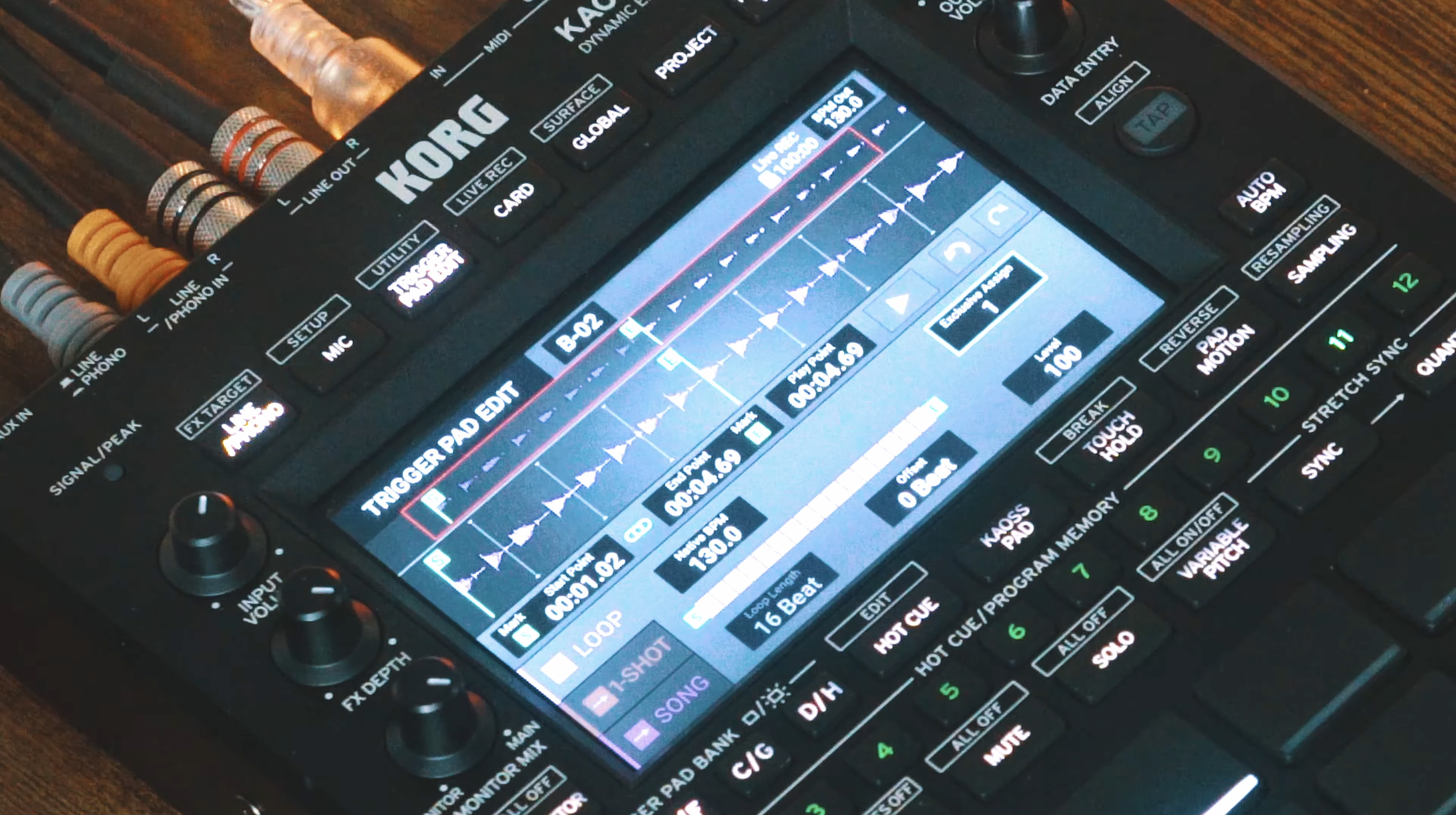 Korg Kaoss Replay, un multiefectos táctil con alma de sampler